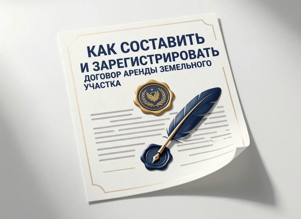 Как составить и зарегистрировать договор аренды земельного участка